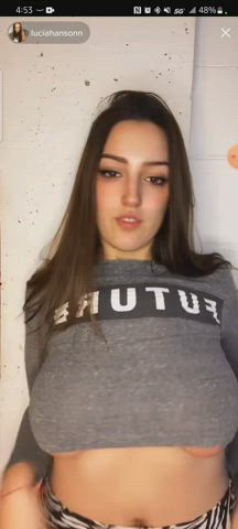 nipslip tiktok underboob gif
