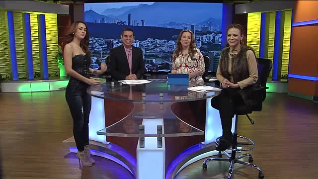 Yanet Garcia El Clima MTY Al Dia 05-Feb-2016 14:30 PM Full HD