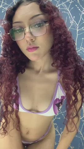 cute latina natural tits petite redhead teen tits gif