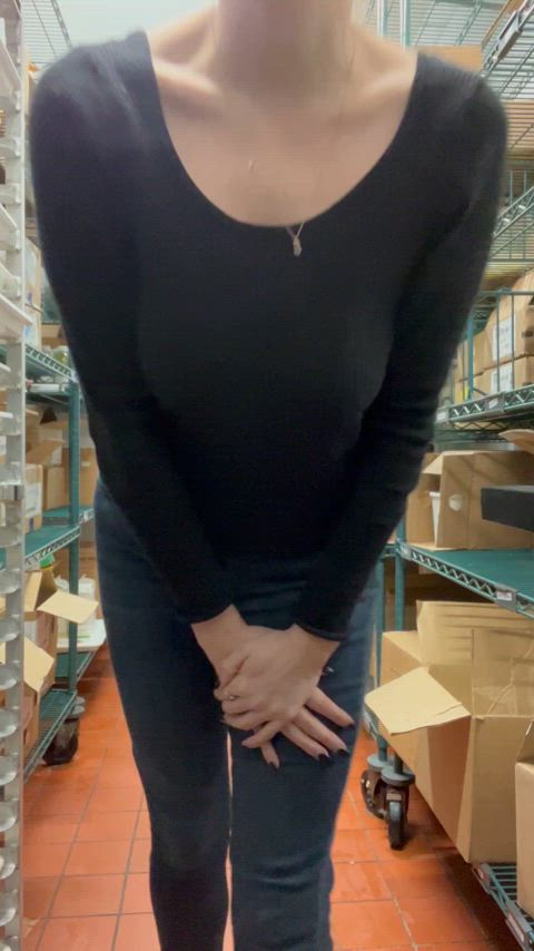 I didn’t wear a bra to work today