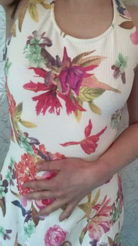 I went on a walk in this dress and was ready to burst the whole time. I’m glad