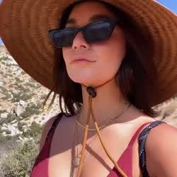 American TikTok Vanessa Hudgens gif