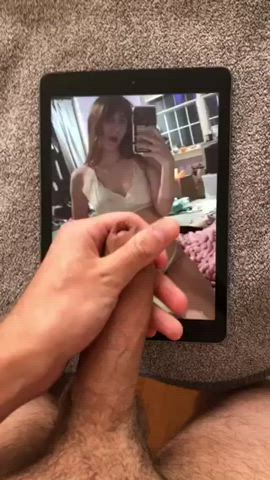 Share and show off your girlfriend’s pics to me while I jerk tribute her, love