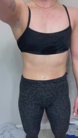 Sweaty tits