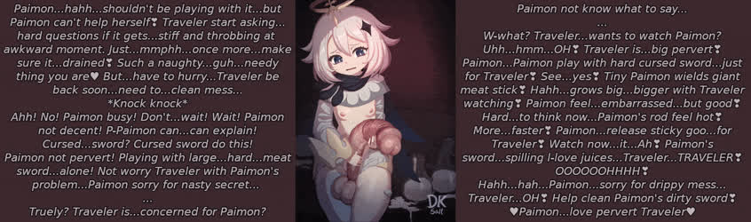 Big Dick Caption Futanari gif