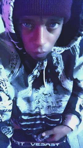 ebony eye contact solo gif