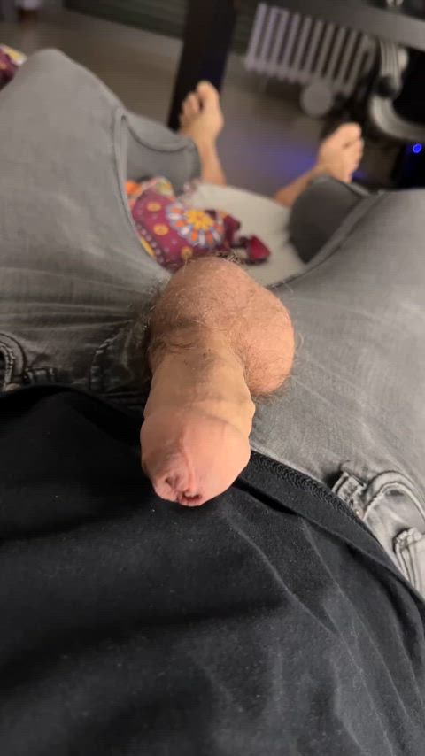 cum cumshot jeans male masturbation masturbating gif