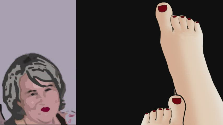 Cumshot Feet Footjob Mature Toes gif
