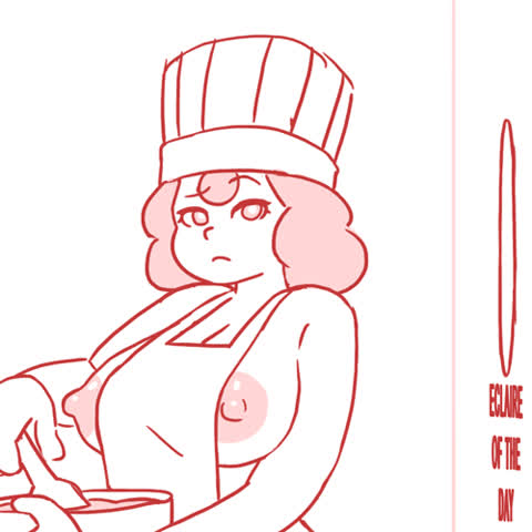 She Prepared a cock cake 🍰