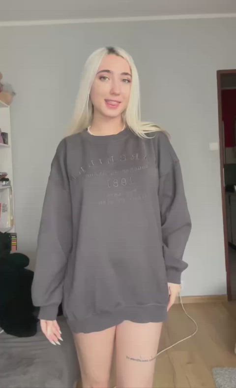 blonde naked teen gif