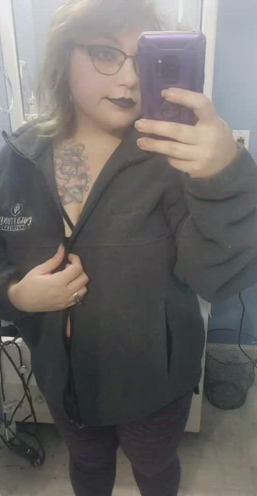 Big Tits Chubby Titty Drop gif