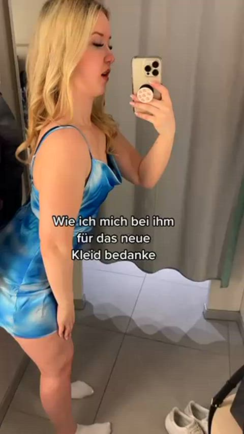 Jetzt müsste es nur jemanden geben, bei dem ich mich bedanken kann😛
