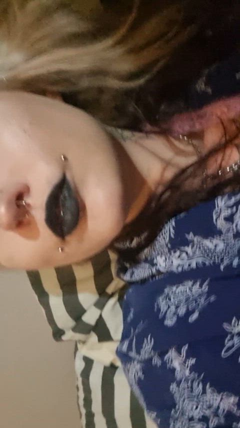 emo goth onlyfans tattooed thick-booty gif