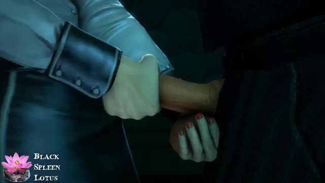 Liz giving a handjob(Black Spleen Lotus)