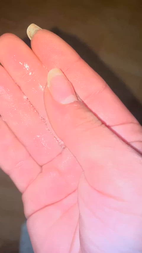 Cumshot Fingering Squirting Teen White Girl Porn GIF by candyfontaine