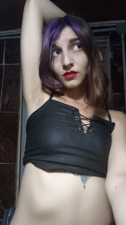 alternative armpits onlyfans alt-girls solo-armpits gif