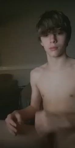 big dick teasing teen gif