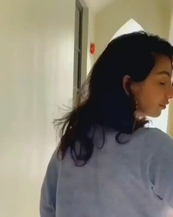 Amateur Big Ass Big Tits Brunette Homemade gif