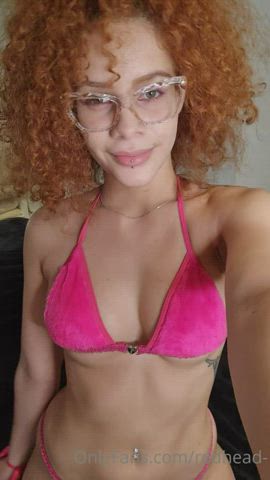big ass redhead twerking gif