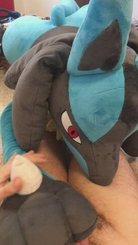 Lucario’s Curious paws