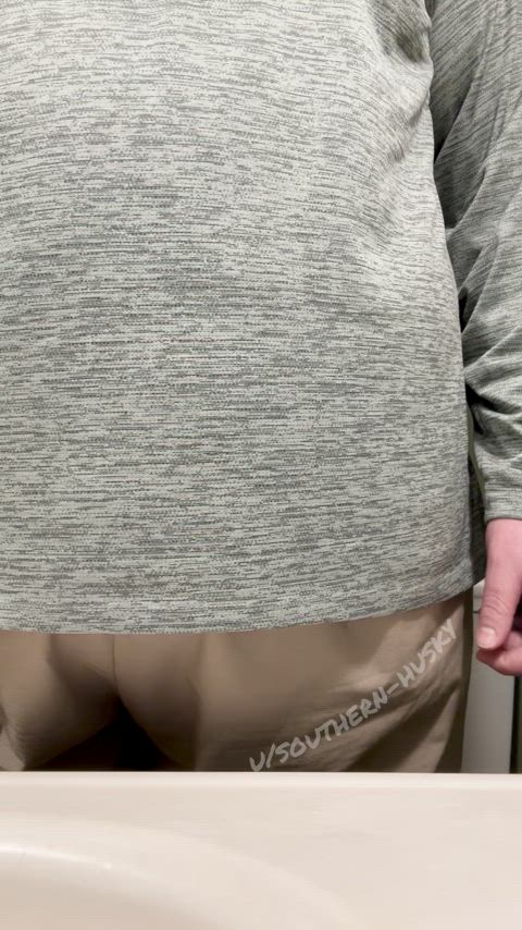 asmr amateur chubby fupa male small cock small dick solo striptease belly cock gif