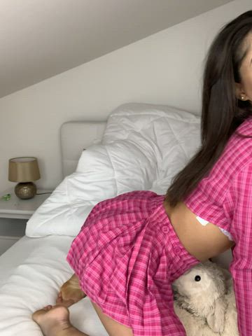 19 years old big ass booty bouncing dress onlyfans teen thick twerking gif