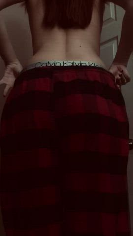 ass ass spread strip gif