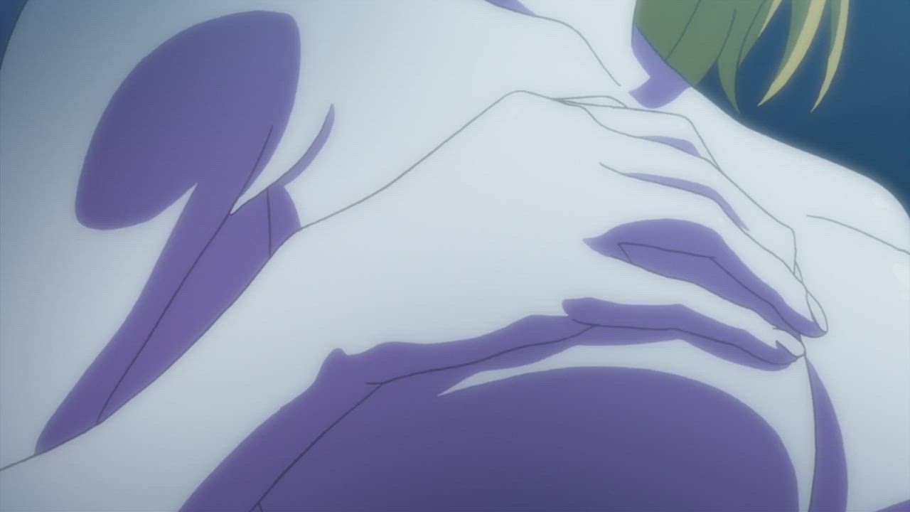 Anime Big Tits Blonde Bouncing Tits Ecchi gif