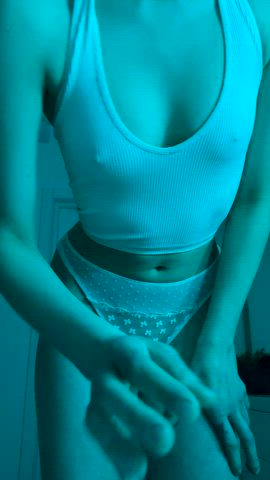 blonde cute onlyfans teen tits petite tiny-tits gif