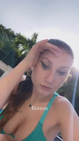 bikini blonde brazilian gif