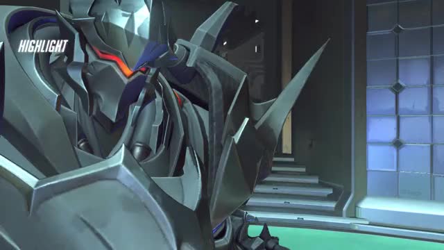 Reinhardt Lucky Pharah Pin