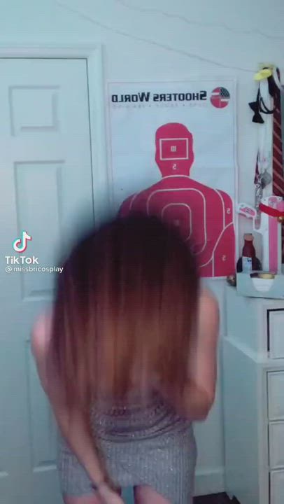 Big Tits Cosplay Dress gif