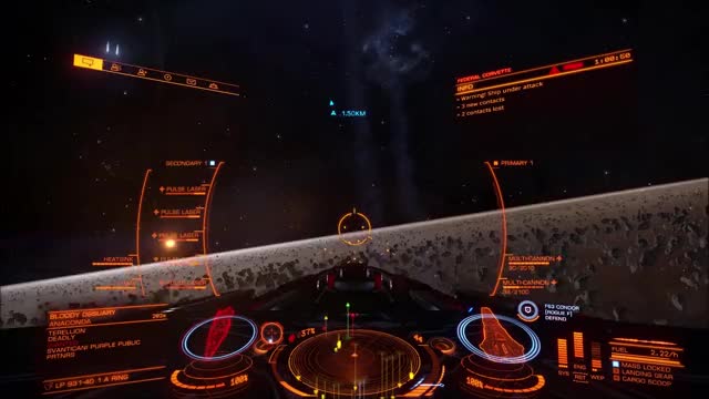 Cool dogfight moment