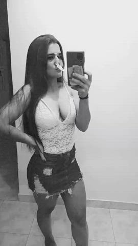 amateur argentinian brunette gif
