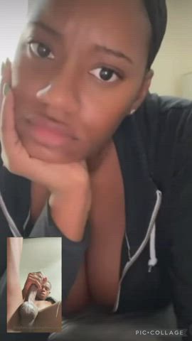 big ass big tits boobs booty cleavage ebony gif