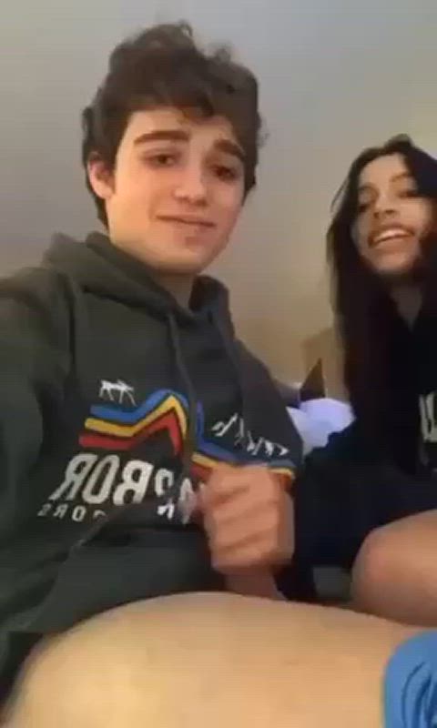 amateur ass big dick college cowgirl handjob kissing riding sensual teen gif