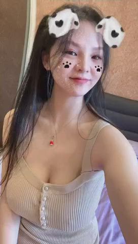 asian big tits solo tits gif