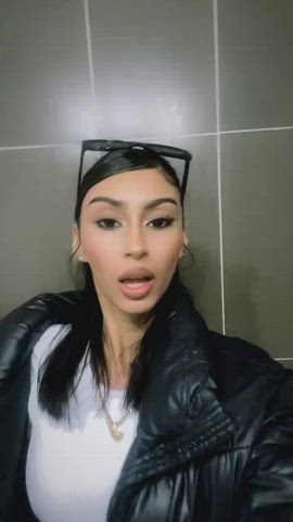 brunette doggystyle masturbating gif