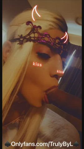 I love having a big thick cock down my throat