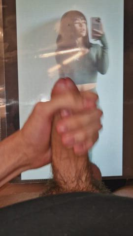 big dick cock cock milking cock worship cockslap cum cumshot tribbing tribute gif