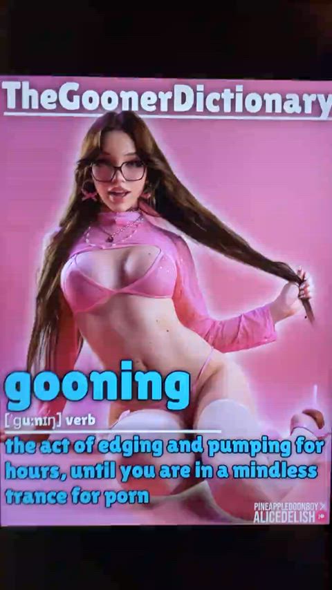 brat caption cum cumshot gooning humiliation tribbing tribute r/tributeme gif