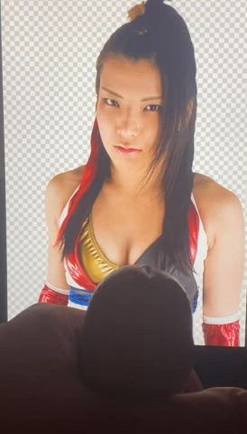 cumshot facial japanese tribute wrestling gif