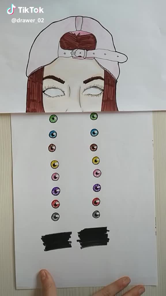  #eyes #foryou #draw  Que ojos le quedan mejor?Mañana hago live, si o no? ??