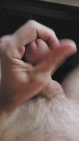big dick cumshot masturbating gif