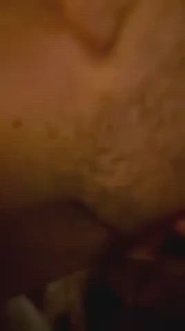 Licking up my bf’s cum, yum (;