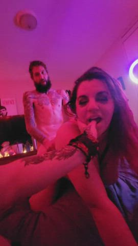 she always has to have a taste then join in [OC]