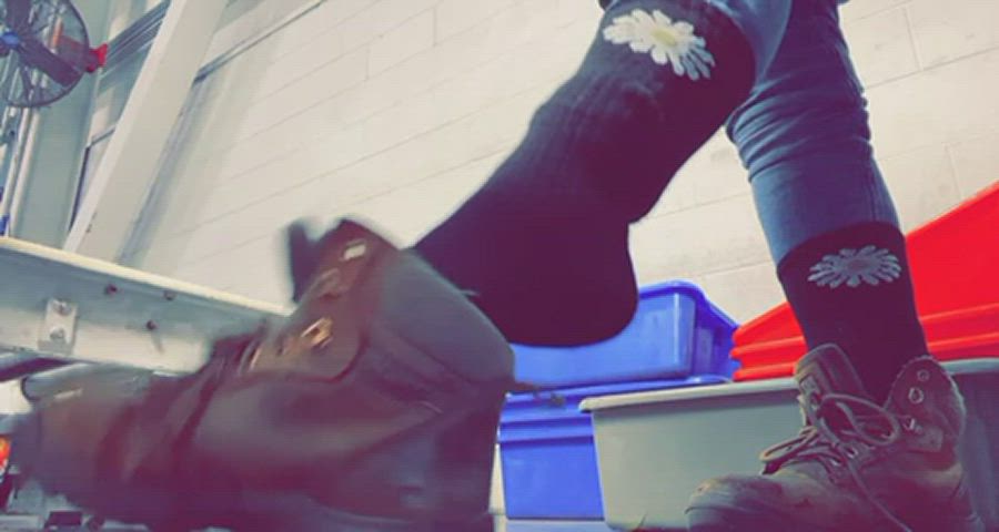 What would you do to be under them? These sweaty hard working feet need to be worshipped