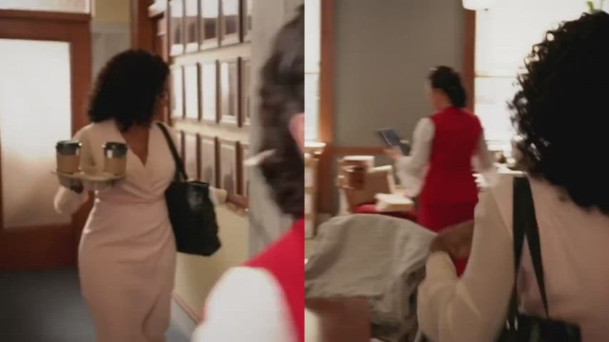 Ass Big Ass Big Tits Booty Curly Hair Curvy Dress Ebony Thick gif