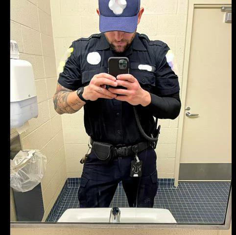 big dick fat cock police gif