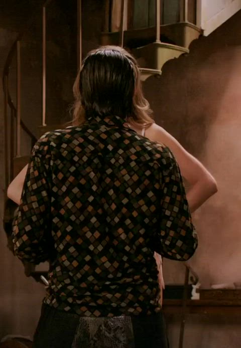 Mommy Amber Heard made me get on my knees and get throatfucked by her big strap-on